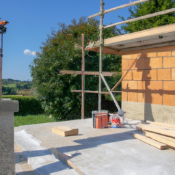 Extension de maison avec jardin d'hiver Dourdan