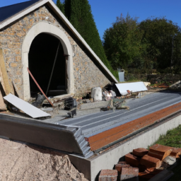 Surélévation de maison pour agrandir la cuisine L'Arbresle